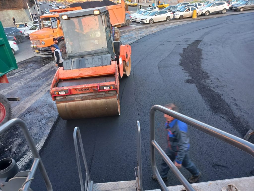 پروژه آسفالت در تهران
